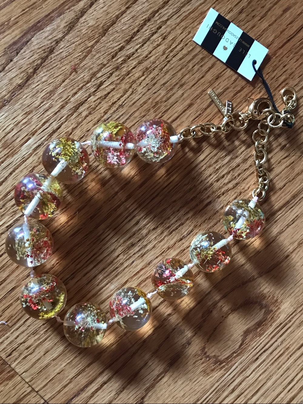 Lele Sadoughi necklace